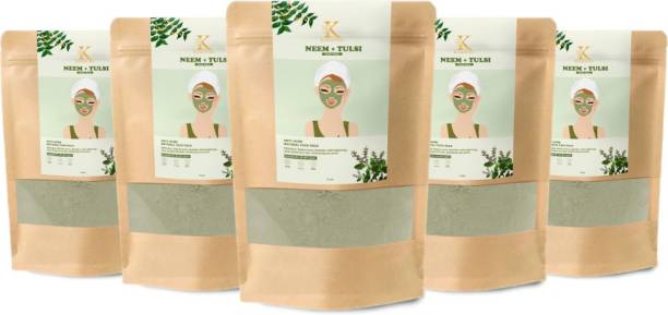 Kimayra World Organic Neem+ Tulsi Face Pack Skincare Powder Gives Refreshing & Hydrating Glow