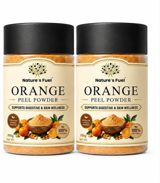 NATURE'S FUEL Orange Peel Powder for Skin & Hair | Face Pack | Santra Chilka 250 g
