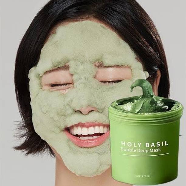GEUTIERL Holy Basil Bubble Deep Mask for Glowing & Deep