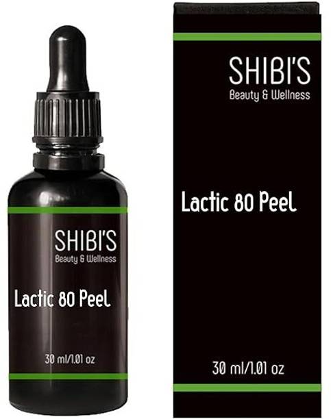 SHIBI'S Lactic 80 Peel, Lactic Acid 80% 30 ml with Neutralizer 100 ml