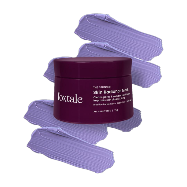 Foxtale De-Tan Face Mask for Instant Tan Removal|Brightening Skin|Removes Blackheads