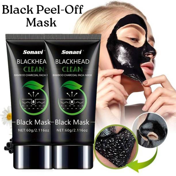 Sonavi Activated Charcoal Peel-Off Mask for Pore Cleansing | Face Mask