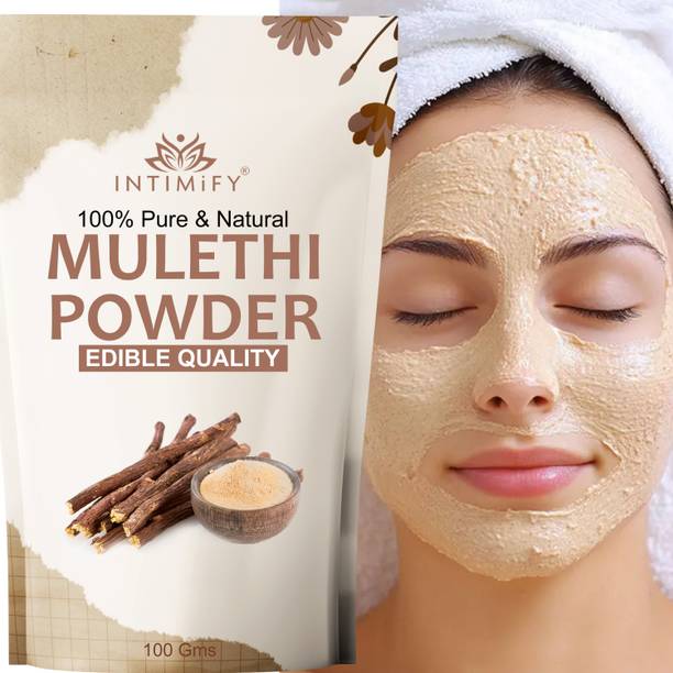 INTIMIFY Mulethi (Licorice) Powder For Face, Skin and Hair 100% Organic