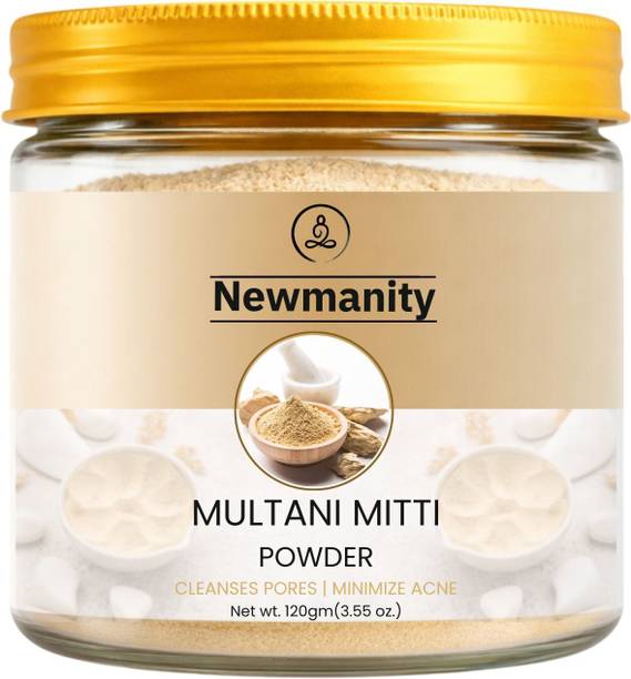 Newmanity Multani Mitti Powder for Face Pack & Skincare