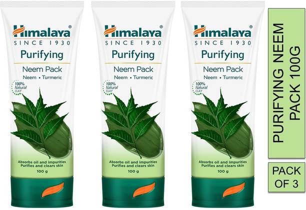 HIMALAYA Purifying Neem Pack 100g (Pack of 3)