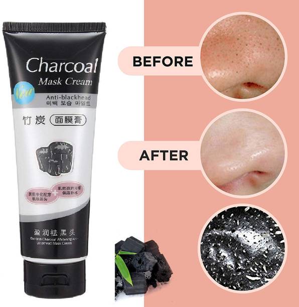 THTC Activated Charcoal & Neem Extracts For Acne, Pimples & Whiteheads removal