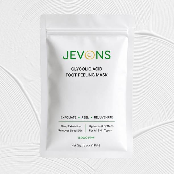 JEVONS foot mask for intensive exfoliation and hydration