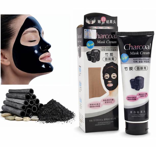 CHARCOAL MASK CREAM For Charcoal Face Mask Skin Smoothening Detox