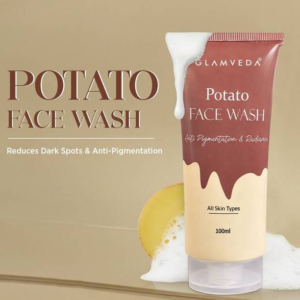 GLAMVEDA Potato Anti Pigmentation SLS & Paraben Free Face Wash