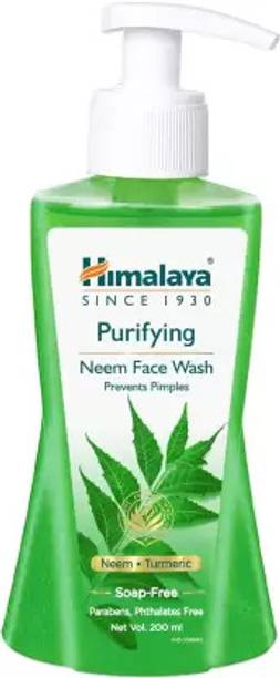 HIMALAYA PURIFYING NEEM PREVENTS PIMPLE FACE WASH 200ML Face Wash (200 ml)