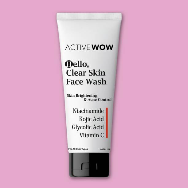 Active Wow Refreshing Brightening  for Healthy Skin Glow Face Wash