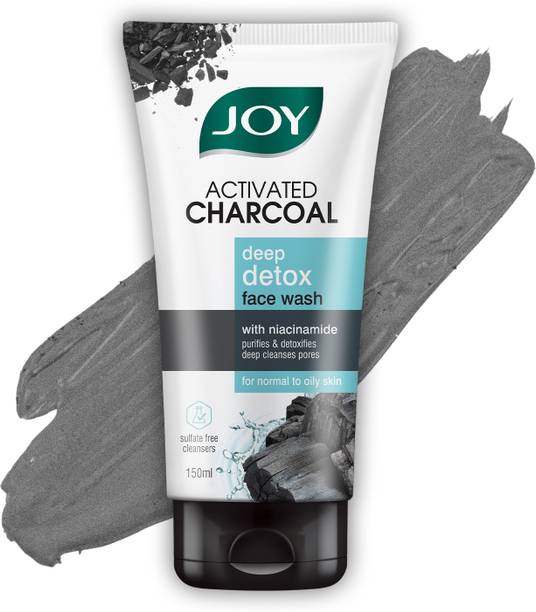 जॉय Activated Charcoal Skin Purifying Face Wash For Oily Skin फेस वॉश