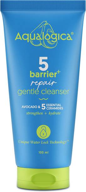 Aqualogica 5 Barrier + Repair Gentle Cleanser with Avocado & 5 Essential Ceramides Face Wash