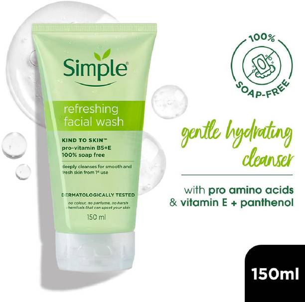 Simple Kind To Skin Refreshing Facial Wash Face Wash