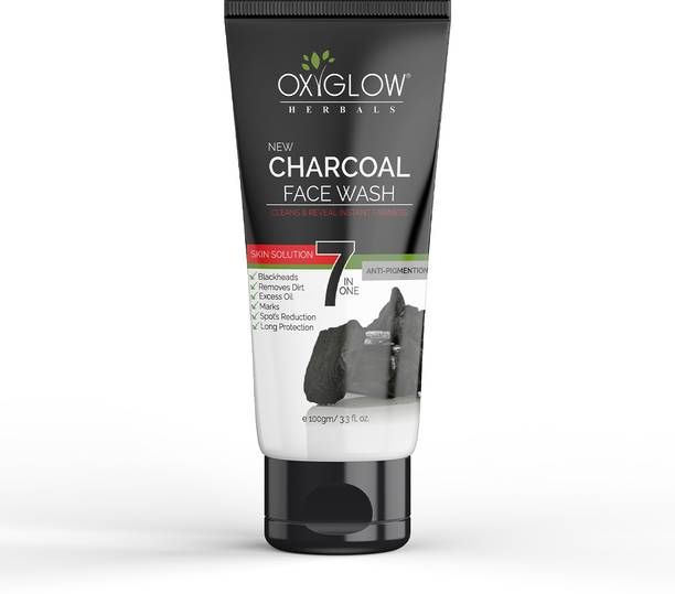 OXYGLOW charcoal face wash Face Wash