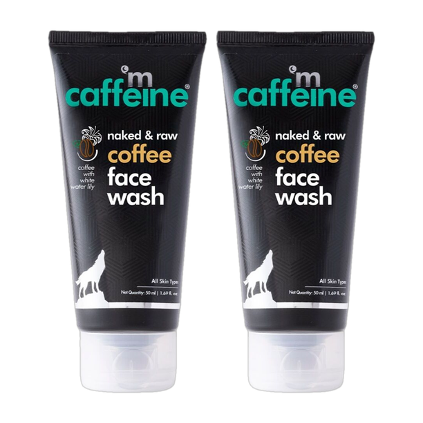 mCaffeine Coffee Face Cleanser for Glowing Skin, Dirt Removal, Reduce Face Acne, D TAN  Face Wash
