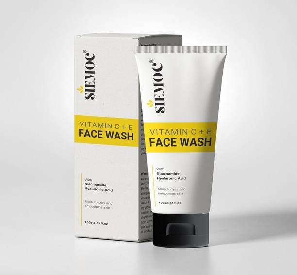 siemoc  for Clear Glow with Vitamin C + E | Deep Clean Face Wash