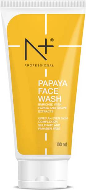 N PLUS PROFESSIONAL PAPAYA ENZYME FACE WASH 100ML FOR MEN AND WOMEN Face Wash