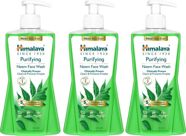 HIMALAYA PURIFYING NEEM FACE WASH 400ML INDIA (PACK OF ...