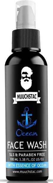 MUUCHSTAC Ocean for Men, Fights Acne & Pimple, Skin Brightening, All Skin Types Face Wash