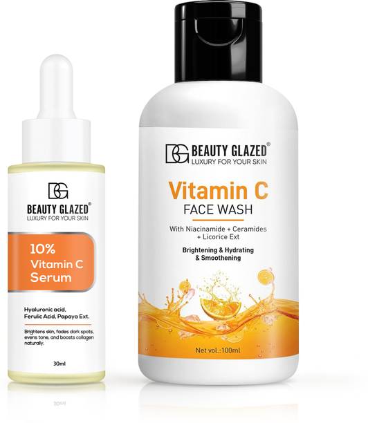 Beauty Glazed Advance Vitamin C Serum with Skin Perfecting  Face Wash