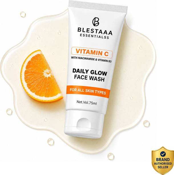 blestaaa essentialss Vitamin C Face Care | Glow, Hydration & Spot Reduction with Vitamin E Face Wash