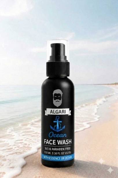 Algari Oceans for Men, Fights Acne & Pimple, Brighten Skin, All Skin Types  musthak Face Wash