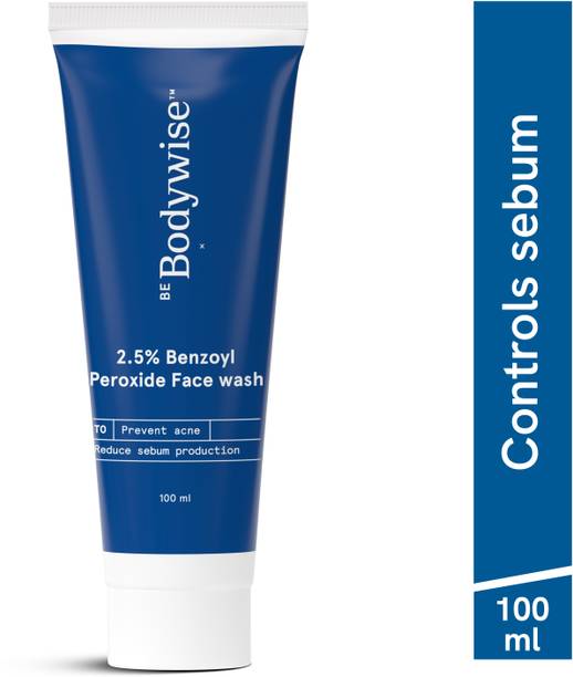 Be Bodywise 2.5% Active Acne  | Deep Cleanses Pores & Prevents Acne Formation Face Wash