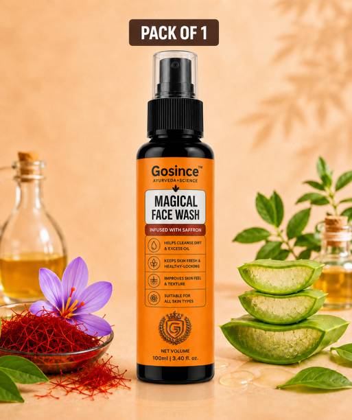 Gosince affron & Aloe Bright  Face Wash