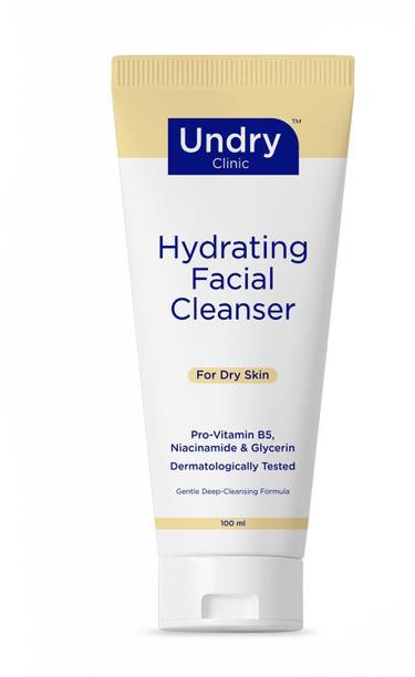 Undry Hydrating for Dry Skin for Men,Women Face Wash