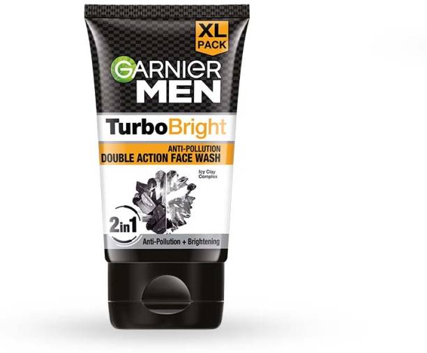 Garnier Men Power White Double Action Charcoal Face Wash