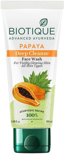 BIOTIQUE Bio Papaya Deep Cleanse  Face Wash