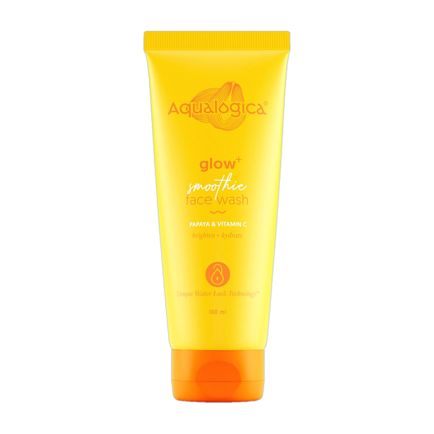 Aqualogica Glow+ Smoothie for Deep Cleansing & Skin Brightening with Vitamin C & Papaya Face Wash