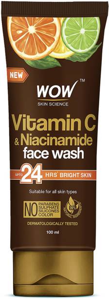 WOW SKIN SCIENCE Vitamin C & Niacinamide | For Brighter Glow | For All Skin Types Face Wash