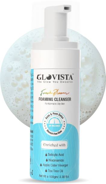 Glovista Foaming Cleanser – Gentle  for Deep Cleansing & Oil Control Face Wash