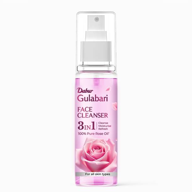 Dabur Gulabari Rose Glow Face Cleanser | For Cleaner, Balanced & Hydrated Skin Men & Women