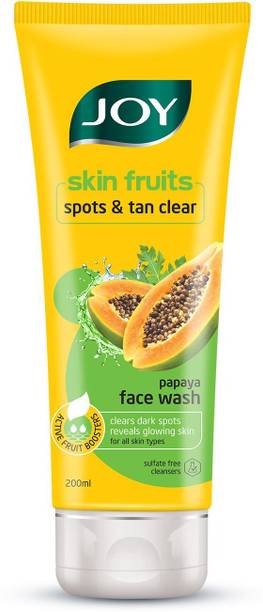 Joy Skin Fruits Dark Spots & Tan Removal Papaya Face Wash