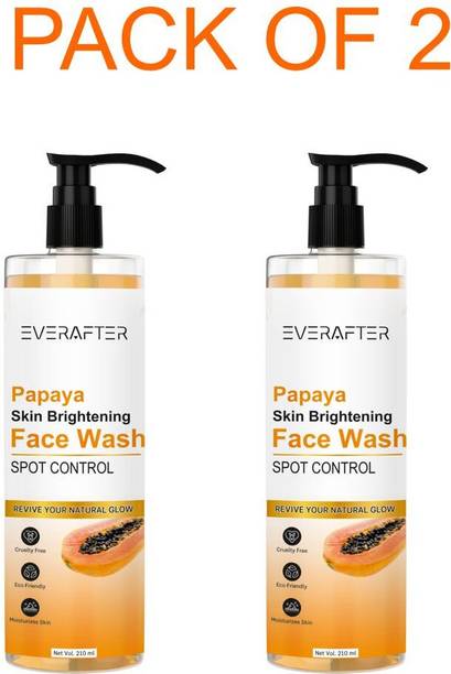 EVERAFTER Papaya Deep Cleanse For Glowing Skin  | Tan removal and Brightening Face Wash