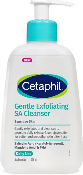 Cetaphil Gentle Exfoliating SA Face Wash Cleanser Face Wash (236 ml)