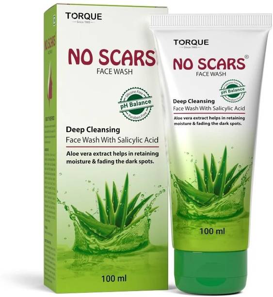 No Scars Face Wash Aloevera Facewash For Skin Brightening & Lightening , Pimple Removing , Anti-Acne Face Wash