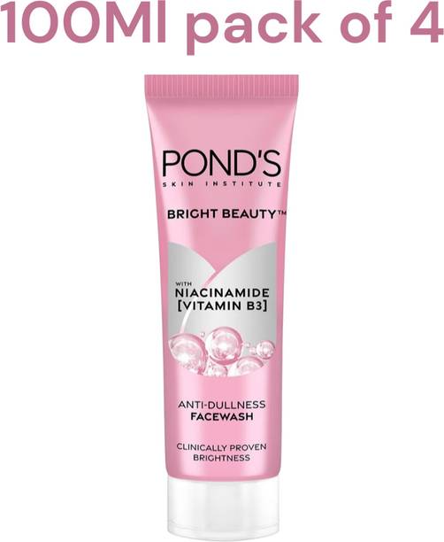 POND's WHITE Beauty Spot-Less Fairness face wash 100g pack of 4 Face Wash
