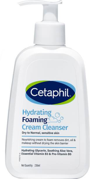 Cetaphil Hydrating Foaming Cream Cleanser Face Wash