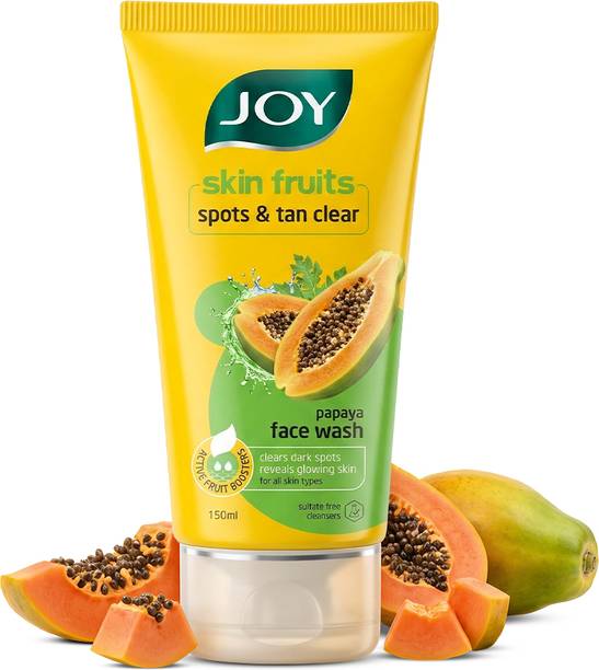 Joy Skin Fruits Spots & Tan Clear Papaya  For All Skin Types Face Wash