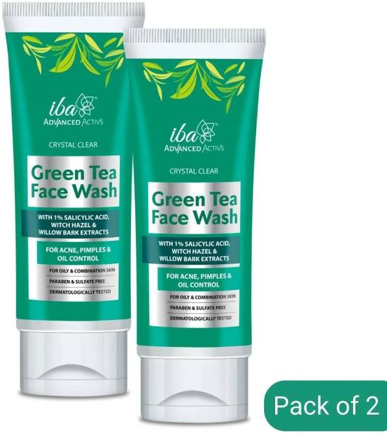 Iba Advanced Activs Crystal Clear Green Tea  Face Wash