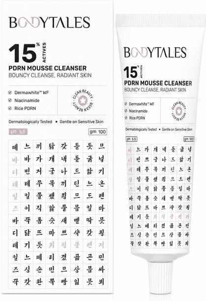 BODYTALES PDRN Mousse Cleanser with Niacinamide & Dermawhite Face Wash