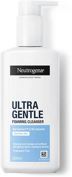 NEUTROGENA Ultra Gentle Foaming Cleanser Face Wash