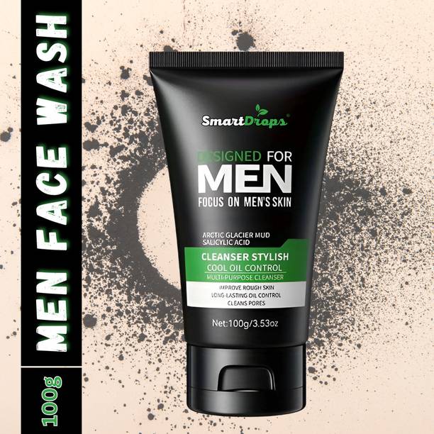 smartdrops Facewash For Oil Control & Remove Pigmentation, Tan Removal | For Dry Skin Face Wash