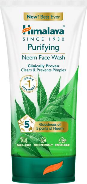 HIMALAYA NEEM | PREVENTS PIMPLE | TURMERIC | ANTI BACTERIAL Face Wash