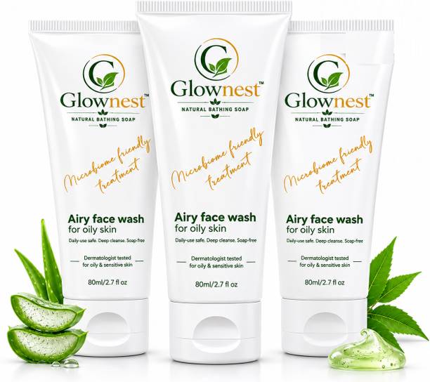 GlowNest Facewash for Oily Skin Reduces Acne, Open Pores Face Wash