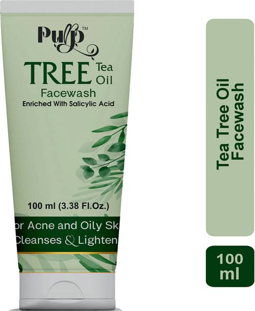 purp Tea Tree oil Facewash For Acne & Oily Skin 100ml PACK OF 1 Face Wash
